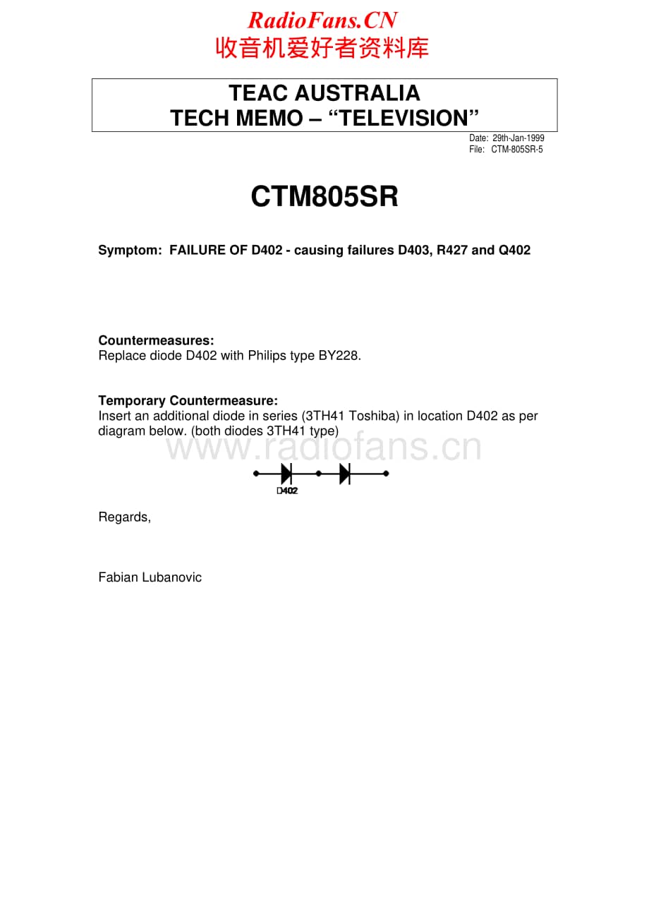 Teac-CT-M805-SR-Service-Manual电路原理图.pdf_第2页