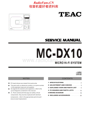 Teac-MC-DX10-Service-Manual电路原理图.pdf