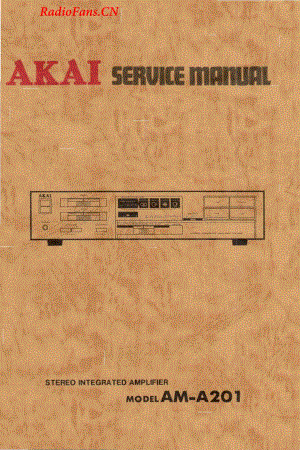 Akai-AMA201-int-sm维修电路图 手册.pdf
