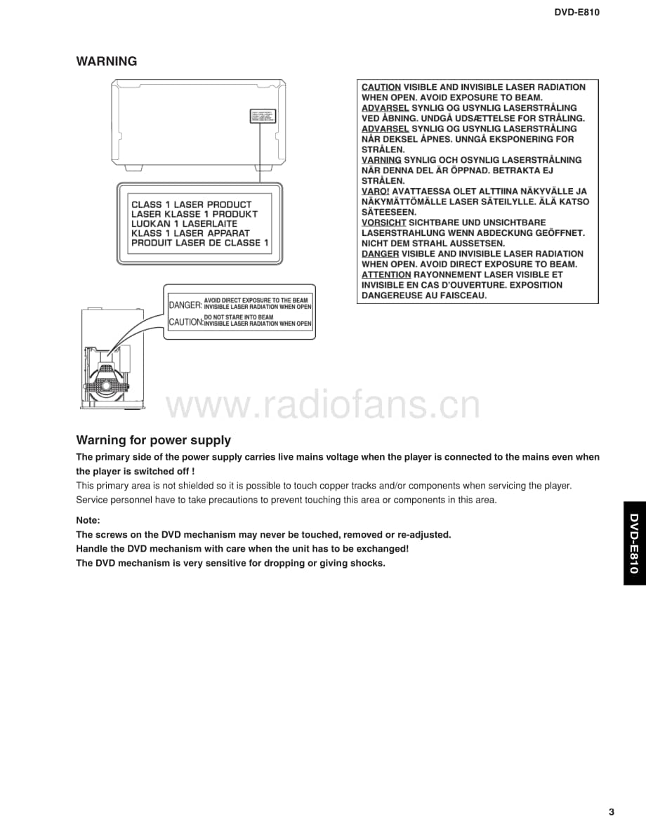 Yamaha-DVDE-810-Service-Manual电路原理图.pdf_第3页