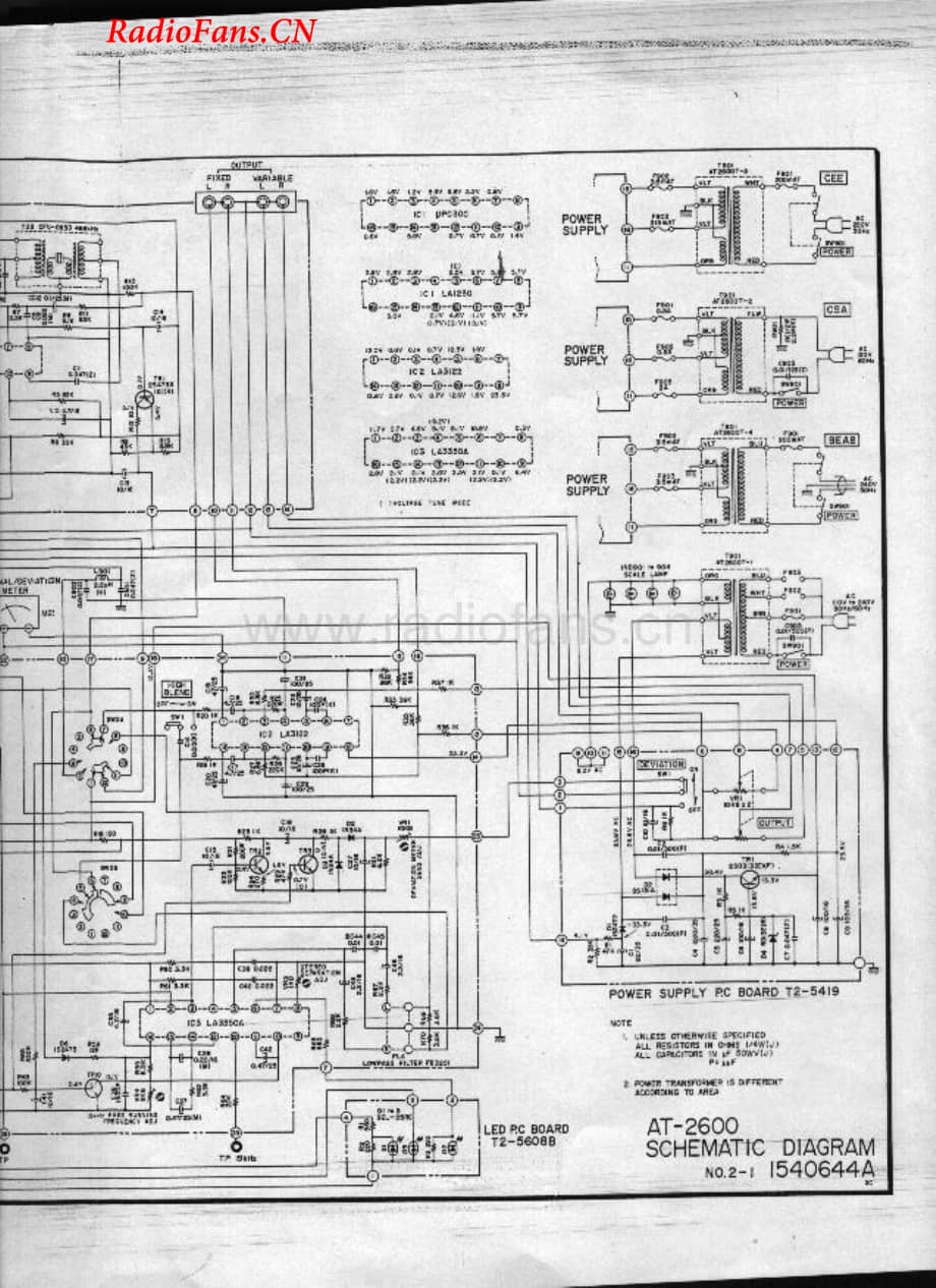 Akai-2600-tun-sch维修电路图 手册.pdf_第2页