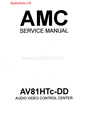 Amc-AV81HTCDD-avc-sm维修电路图 手册.pdf