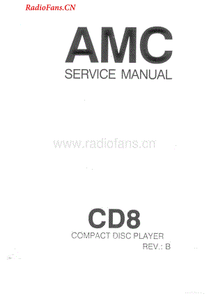 Amc-CD8B-cd-sm维修电路图 手册.pdf