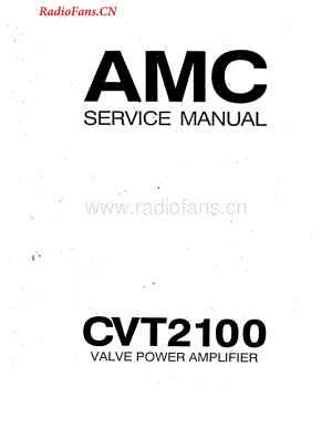 Amc-2100-pre-sm维修电路图 手册.pdf
