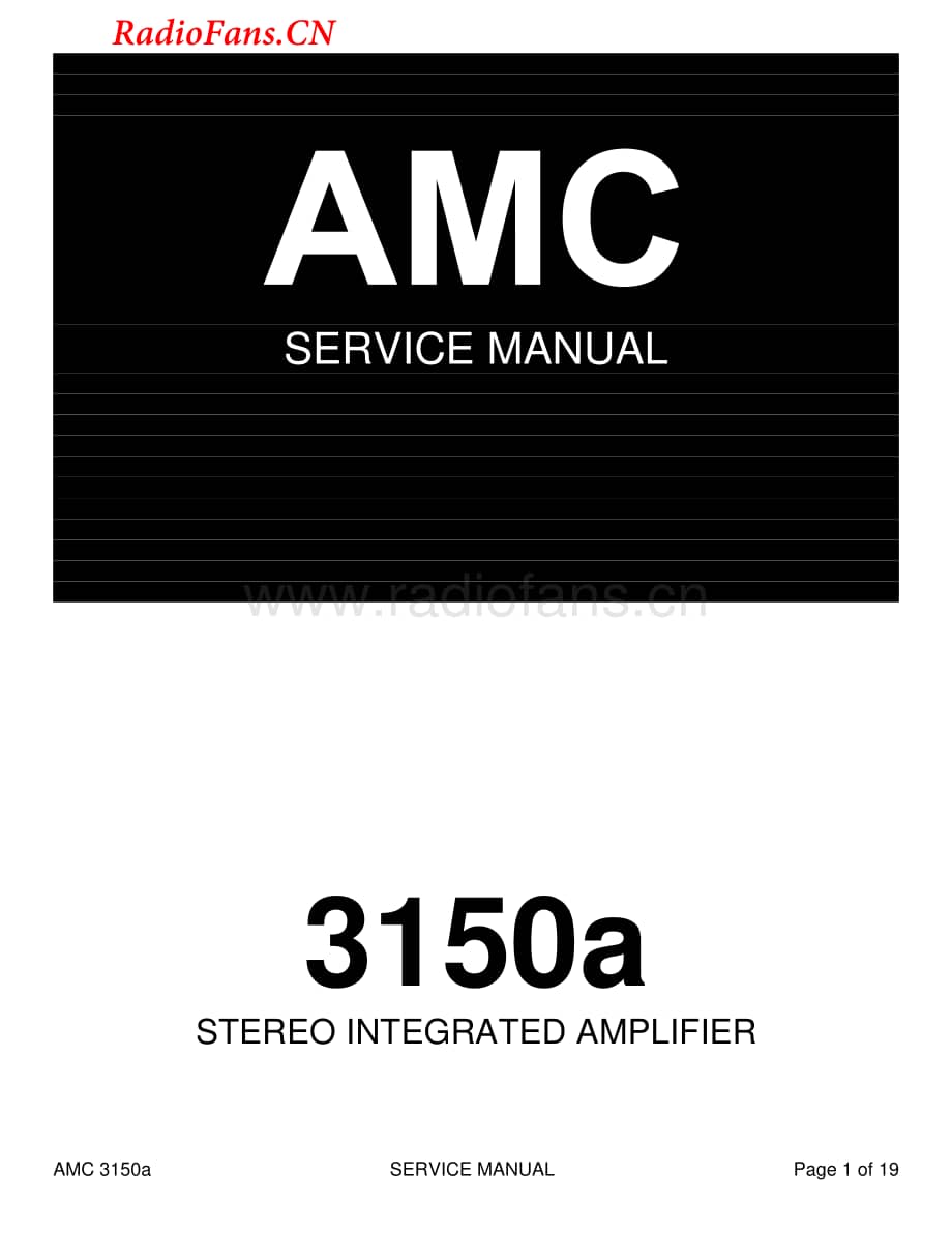 Amc-3150A-int-sm维修电路图 手册.pdf_第1页