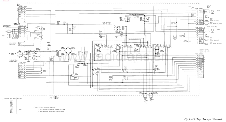 Ampex-440-tape-sch维修电路图 手册.pdf_第1页