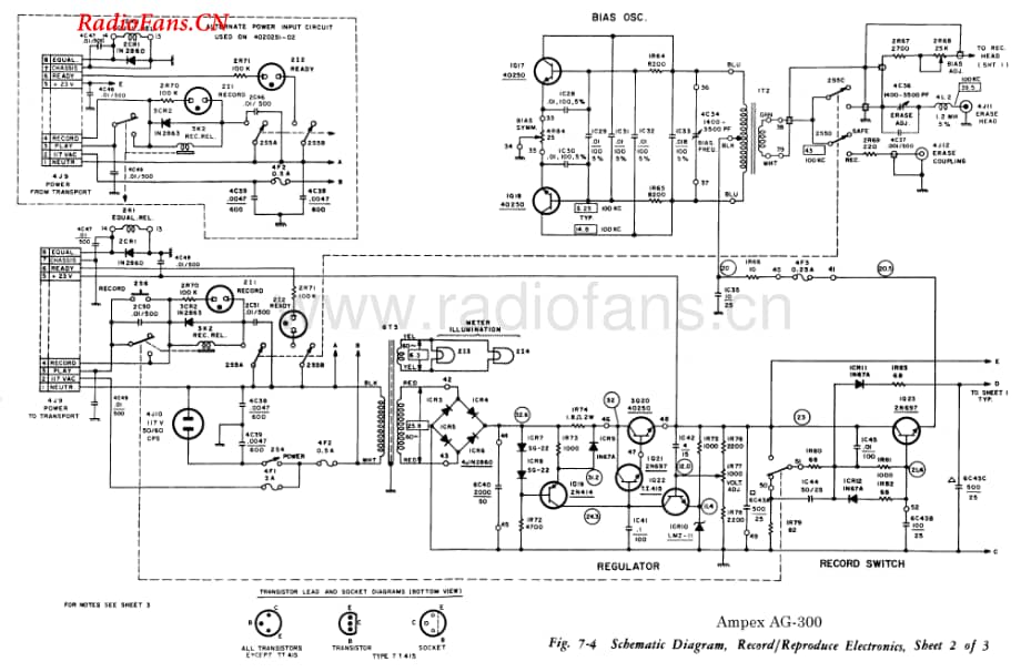 Ampex-AG300-tape-sch维修电路图 手册.pdf_第2页