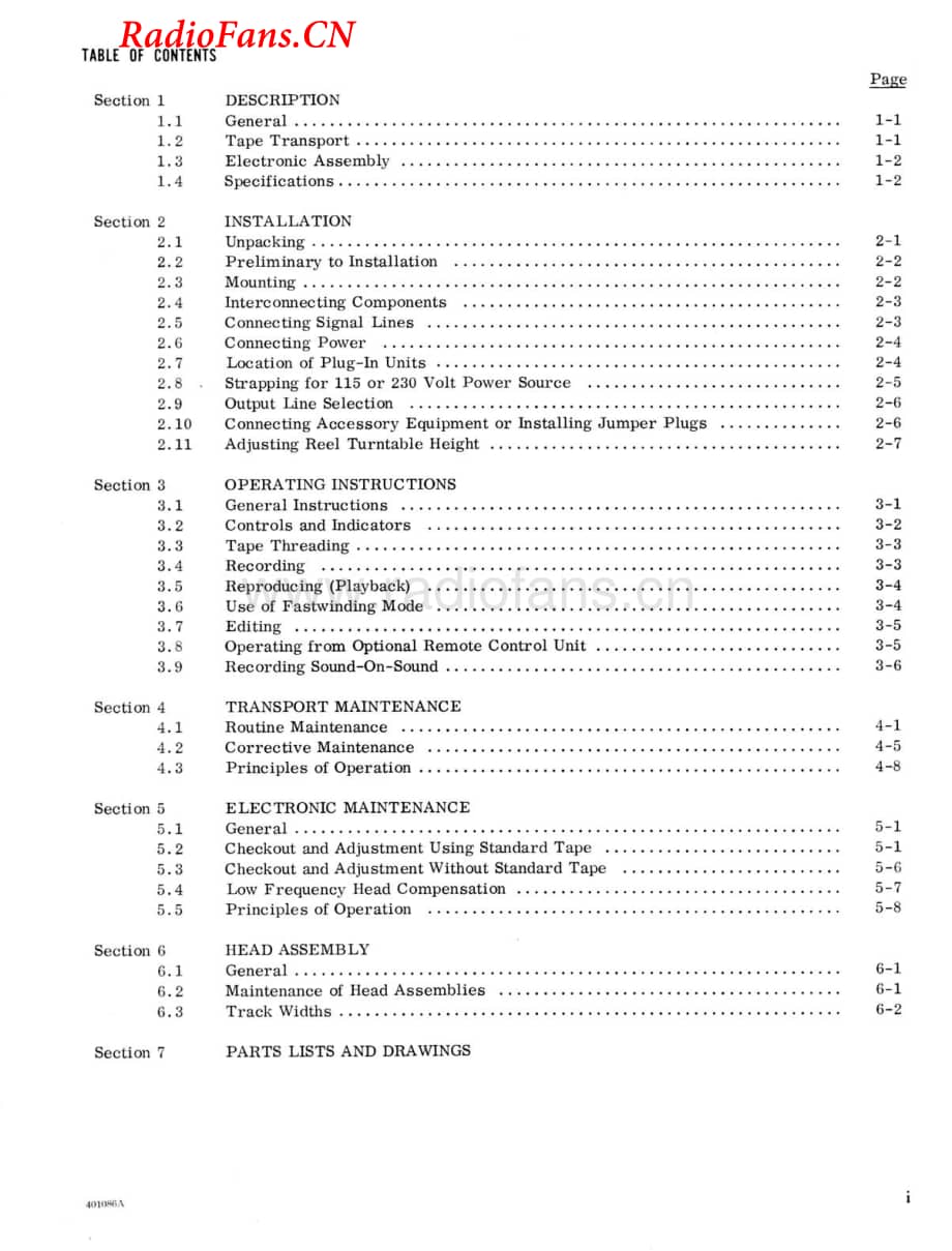 Ampex-MR70-tape-sm维修电路图 手册.pdf_第3页