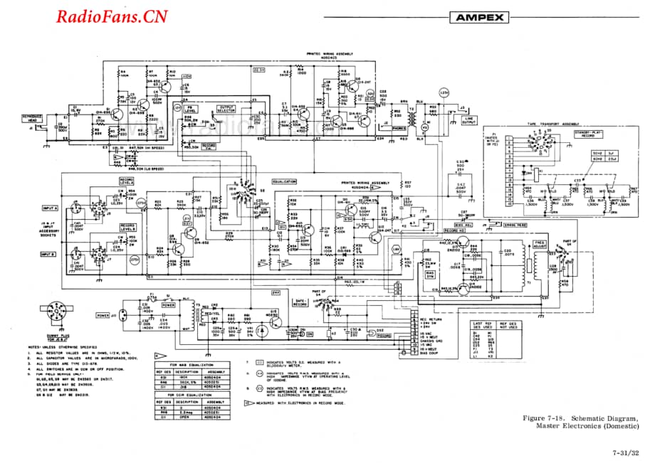 Ampex-AG600B-tape-sch维修电路图 手册.pdf_第1页