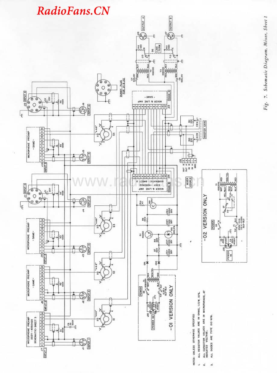 Ampex-AM10-mix-sch维修电路图 手册.pdf_第1页