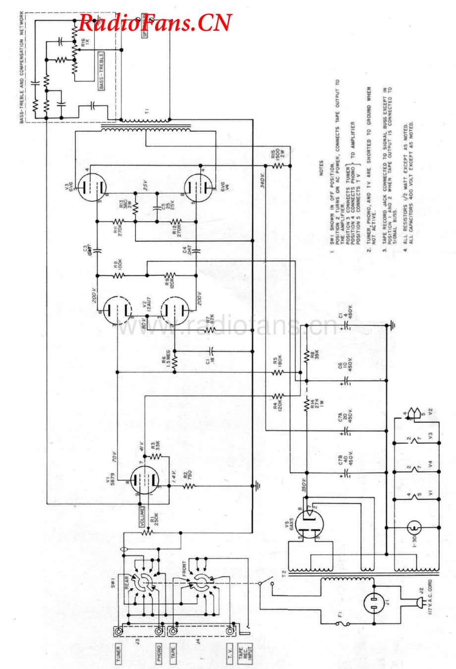 Ampex-A692-int-sch维修电路图 手册.pdf_第1页