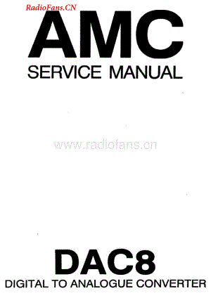 Amc-DAC8-dac-sm维修电路图 手册.pdf