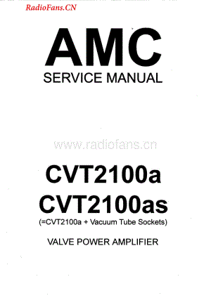 Amc-CVT2100AS-pwr-sm维修电路图 手册.pdf