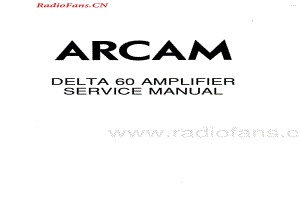 Arcam-Delta60-int-sm维修电路图 手册.pdf