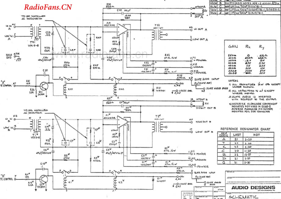 AudioDesign-ADM2668-sch维修电路图 手册.pdf_第1页