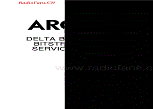 Arcam-DeltaBlackBox3-dac-sm维修电路图 手册.pdf