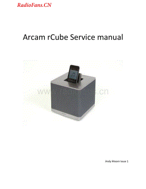 Arcam-rCube-dock-sm维修电路图 手册.pdf