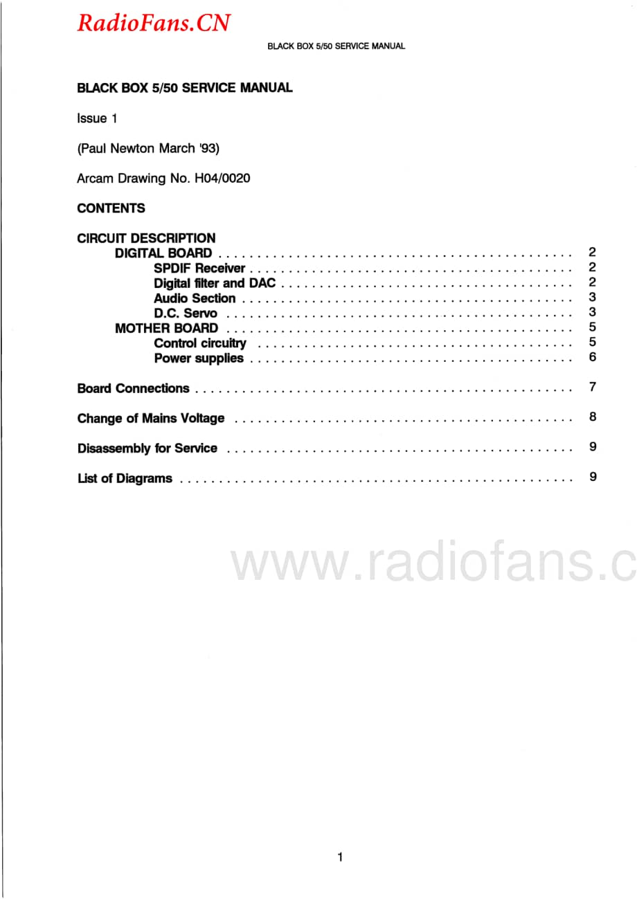 Arcam-BlackBox5.50-dac-sm维修电路图 手册.pdf_第2页