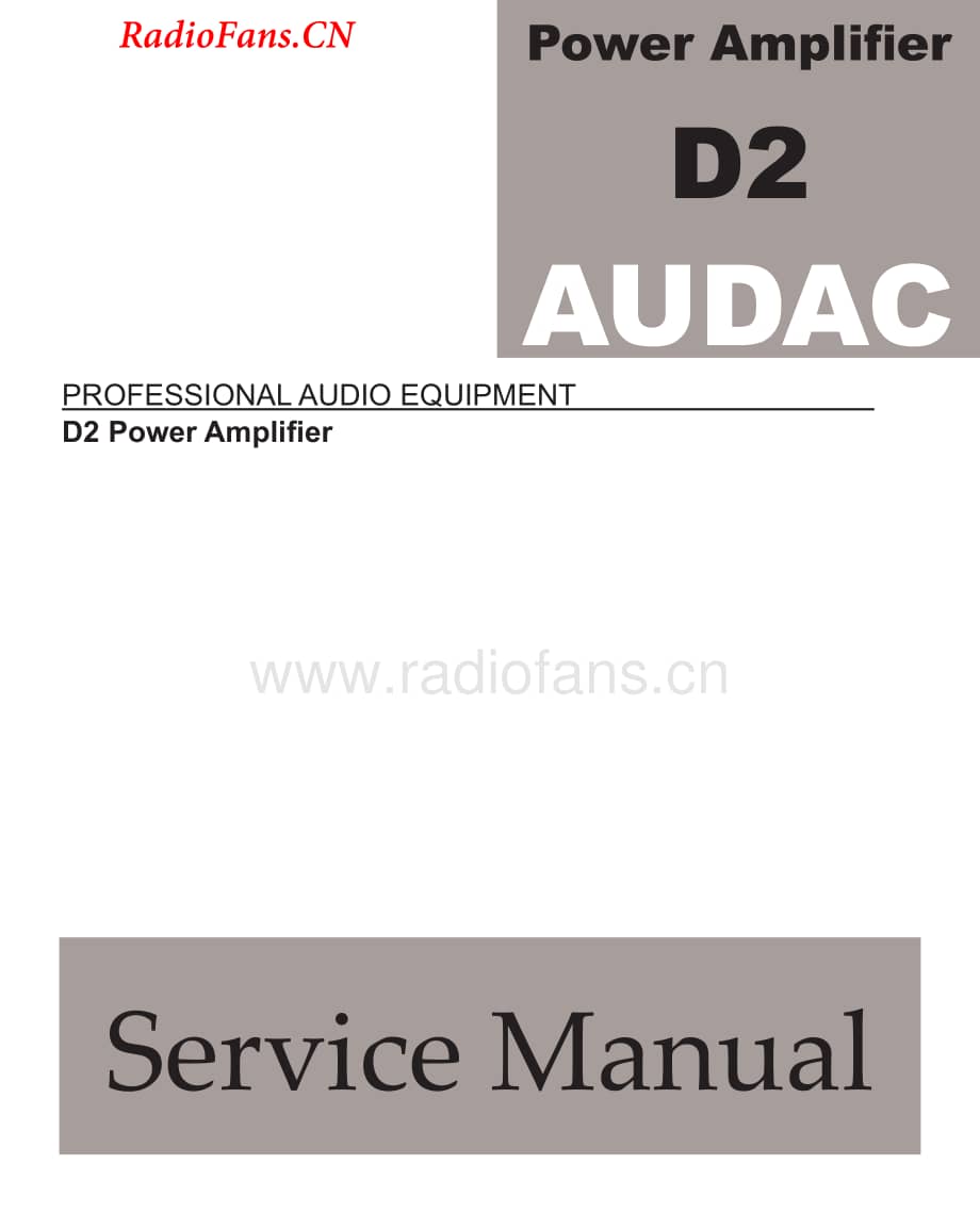 Audac-D2-pwr-sch维修电路图 手册.pdf_第1页