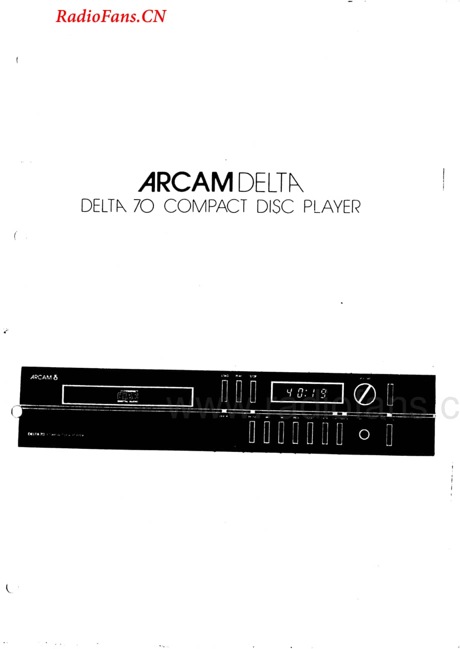 Arcam-Delta-70-cd-sm维修电路图 手册.pdf_第1页