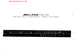 Arcam-Delta-70-cd-sm维修电路图 手册.pdf