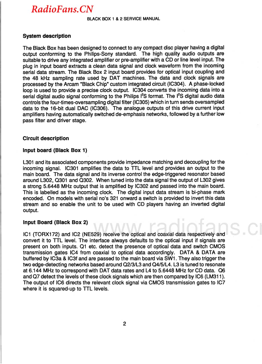 Arcam-BlackBox1.2-dac-sm维修电路图 手册.pdf_第3页