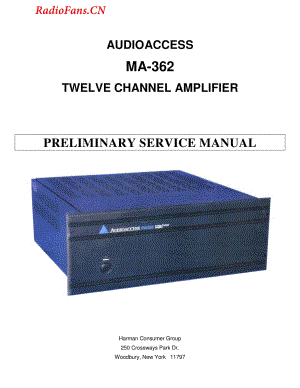AudioAccess-MA362-pwr-sm维修电路图 手册.pdf