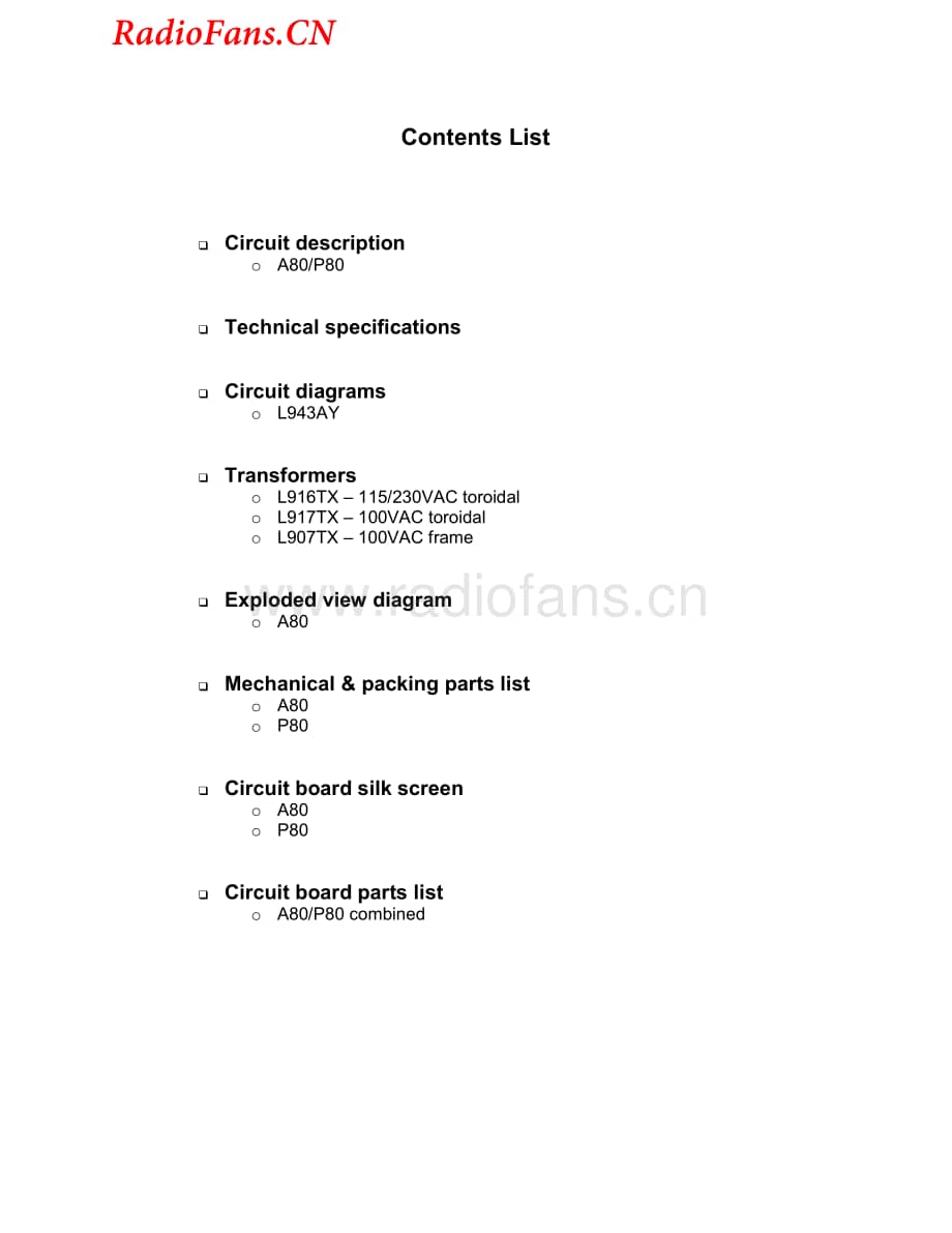 Arcam-A80-int-sm维修电路图 手册.pdf_第2页