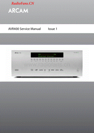 Arcam-AVR400-avr-sm维修电路图 手册.pdf