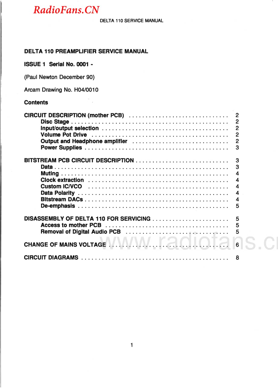 Arcam-Delta110-pre-sm维修电路图 手册.pdf_第2页