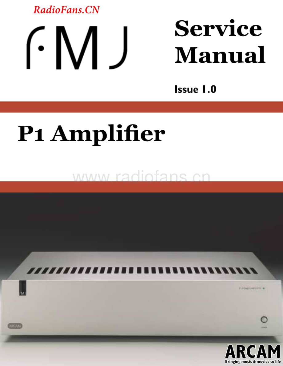 Arcam-P1-pwr-sm维修电路图 手册.pdf_第1页