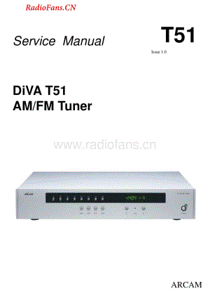 Arcam-DivaT51-tun-sm维修电路图 手册.pdf