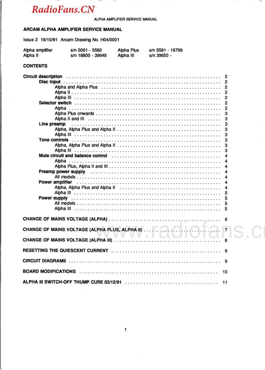 Arcam-Alpha-Amplifier-all-models-sm维修电路图 手册.pdf_第2页
