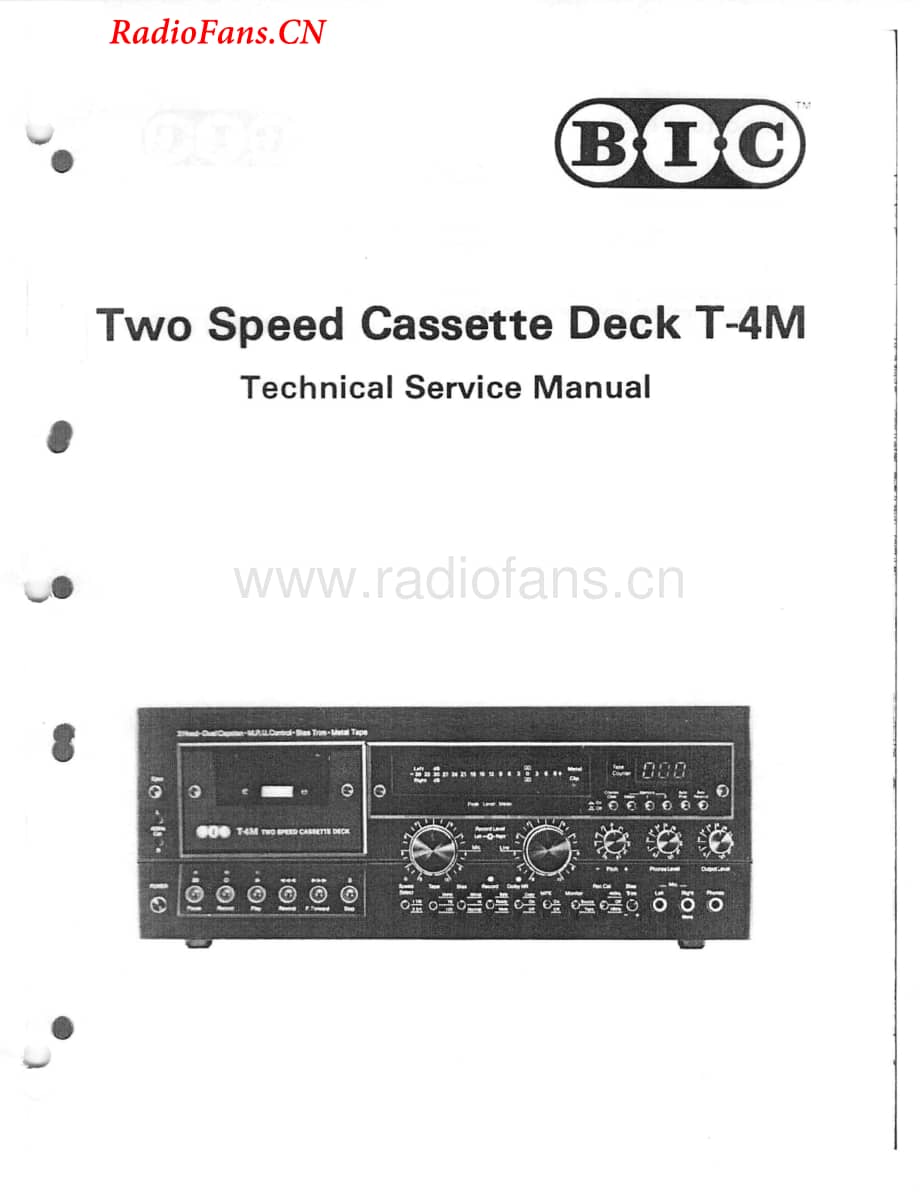 BIC-T4M-tape-sm维修电路图 手册.pdf_第1页
