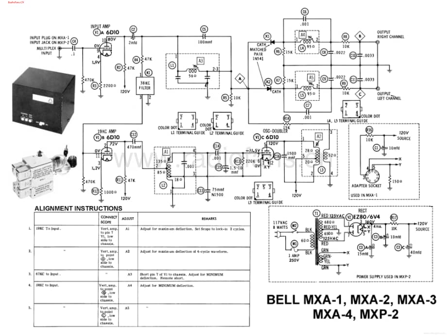 BellSound-MXA-fm-sm维修电路图 手册.pdf_第1页