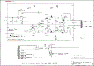 AudioInnovations-Series800MK3-int-sch维修电路图 手册.pdf
