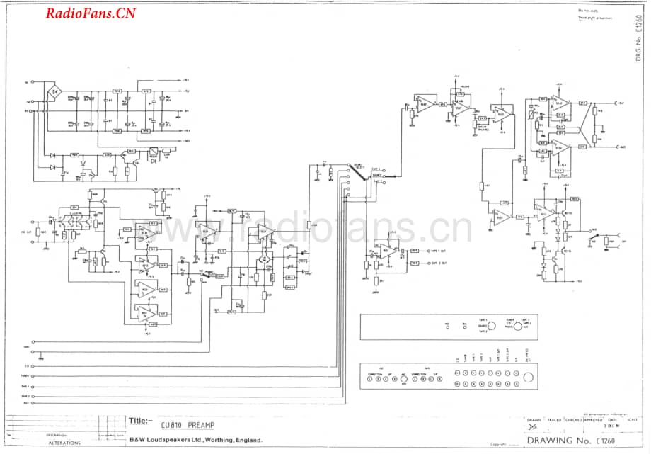 B&W-CU810-pre-sm维修电路图 手册.pdf_第1页