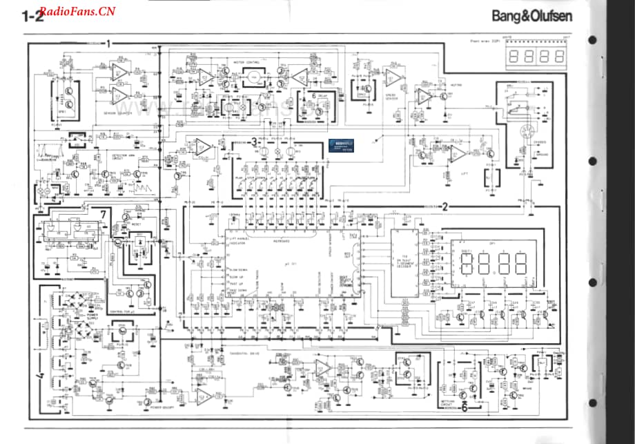 B&O-Beogram8000-type-561x-2维修电路图 手册.pdf_第3页