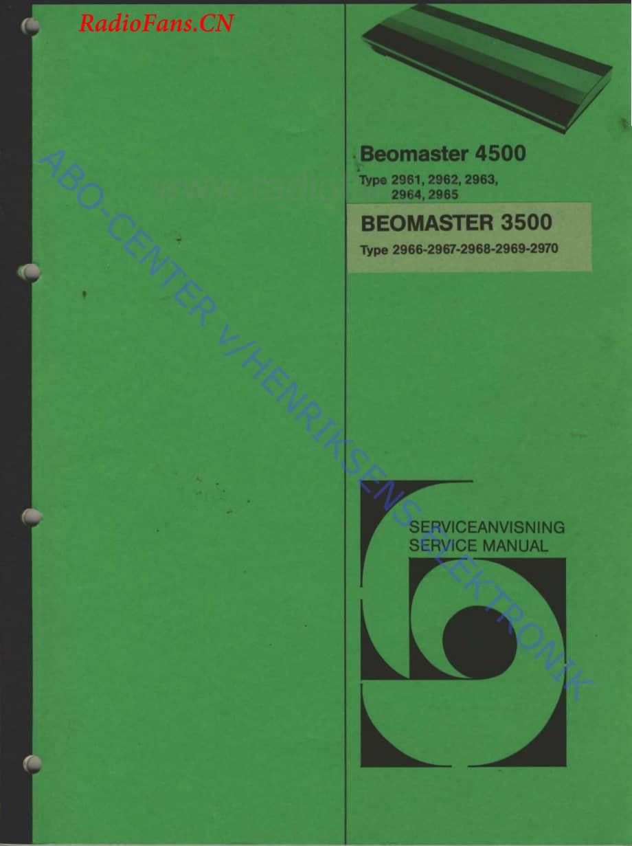 B&O-Beomaster3500-type-296x维修电路图 手册.pdf_第1页