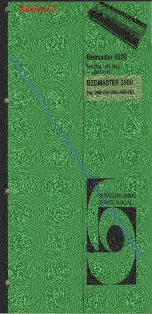 B&O-Beomaster3500-type-296x维修电路图 手册.pdf