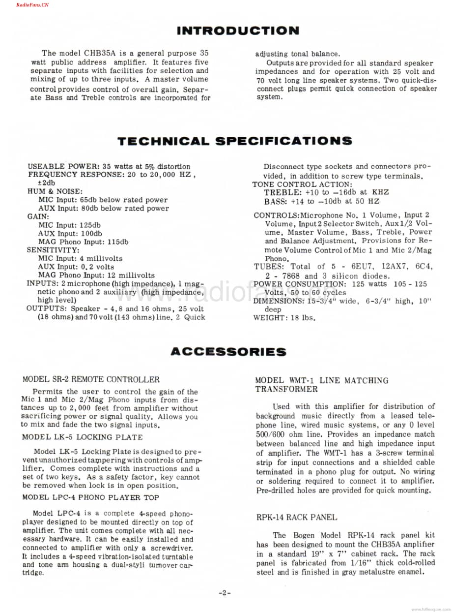 Bogen-CHB35A-pa-sm维修电路图 手册.pdf_第2页