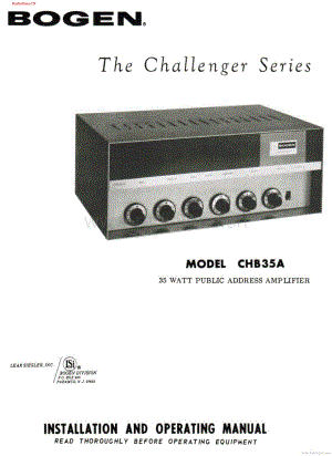 Bogen-CHB35A-pa-sm维修电路图 手册.pdf