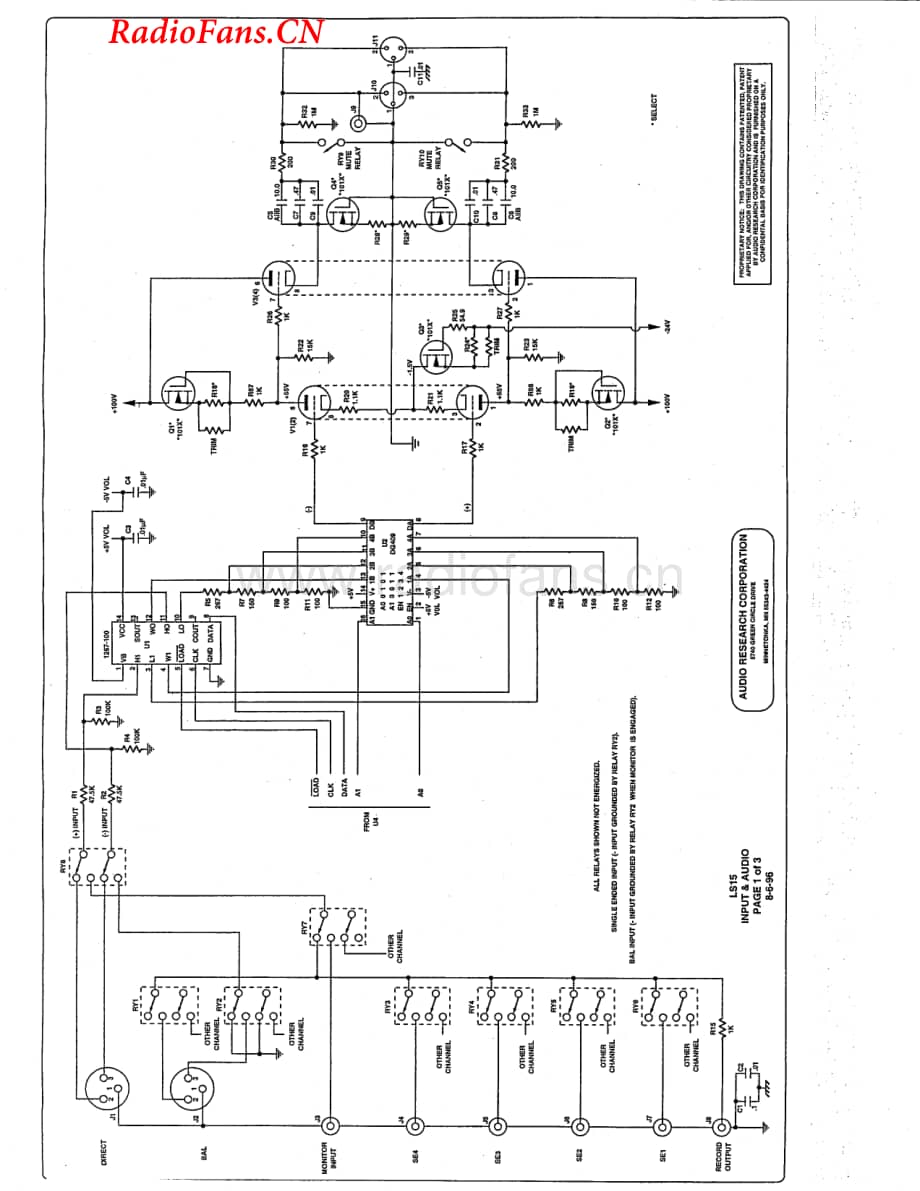AudioResearch-LS15-pre-sch维修电路图 手册.pdf_第2页