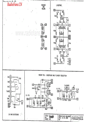 AudioNote-M1-pre-sch维修电路图 手册.pdf