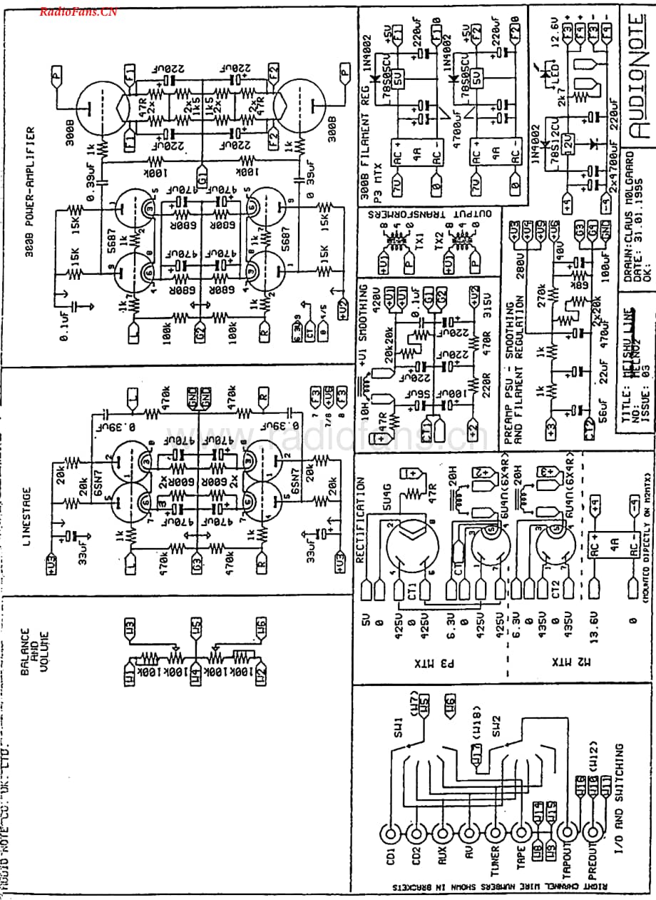 AudioNote-Meishu-int-sch维修电路图 手册.pdf_第1页