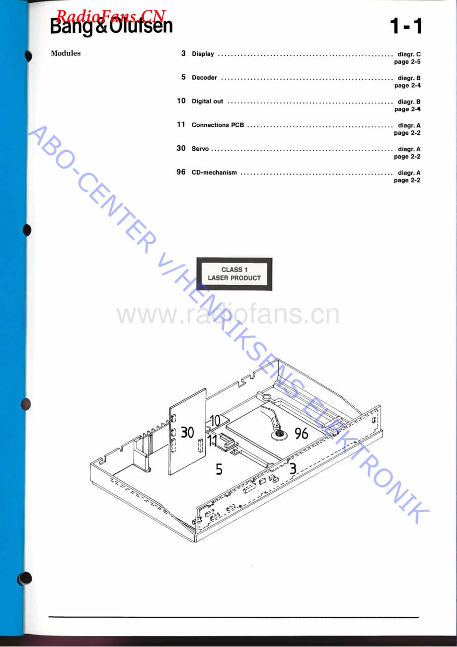 B&O-BeogramCD4500-type-517x维修电路图 手册.pdf_第2页