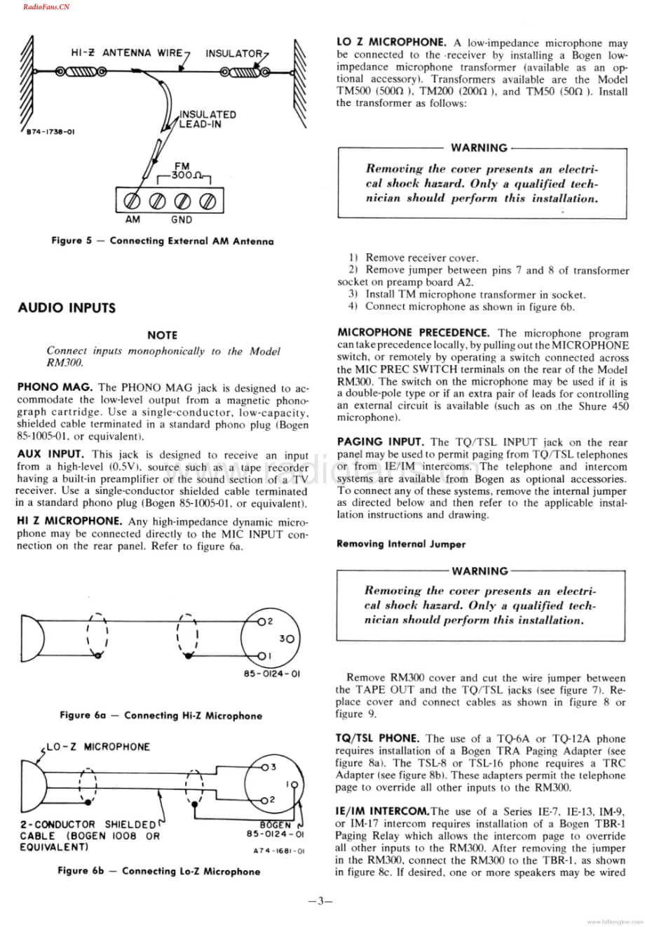 Bogen-RM300-rec-sm维修电路图 手册.pdf_第3页