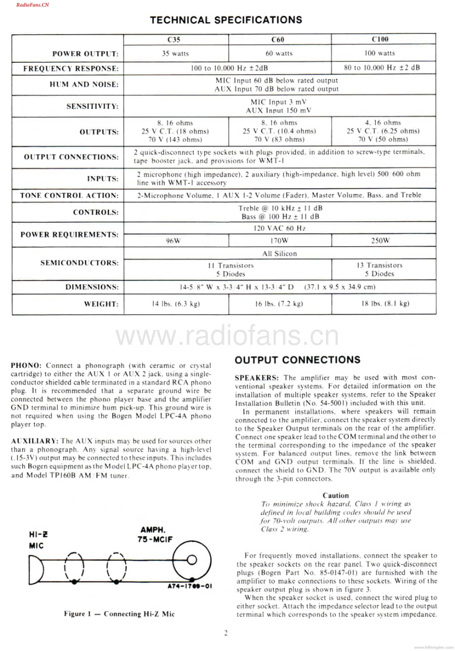 Bogen-C60-pa-sm维修电路图 手册.pdf_第2页