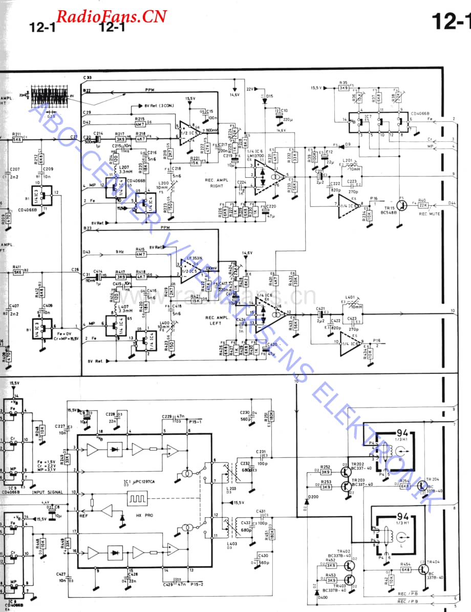 B&O-Beocord6500MKII-type-49xx维修电路图 手册.pdf_第3页