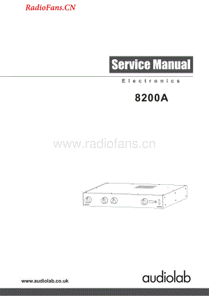 Audiolab-8200A-int-sm维修电路图 手册.pdf